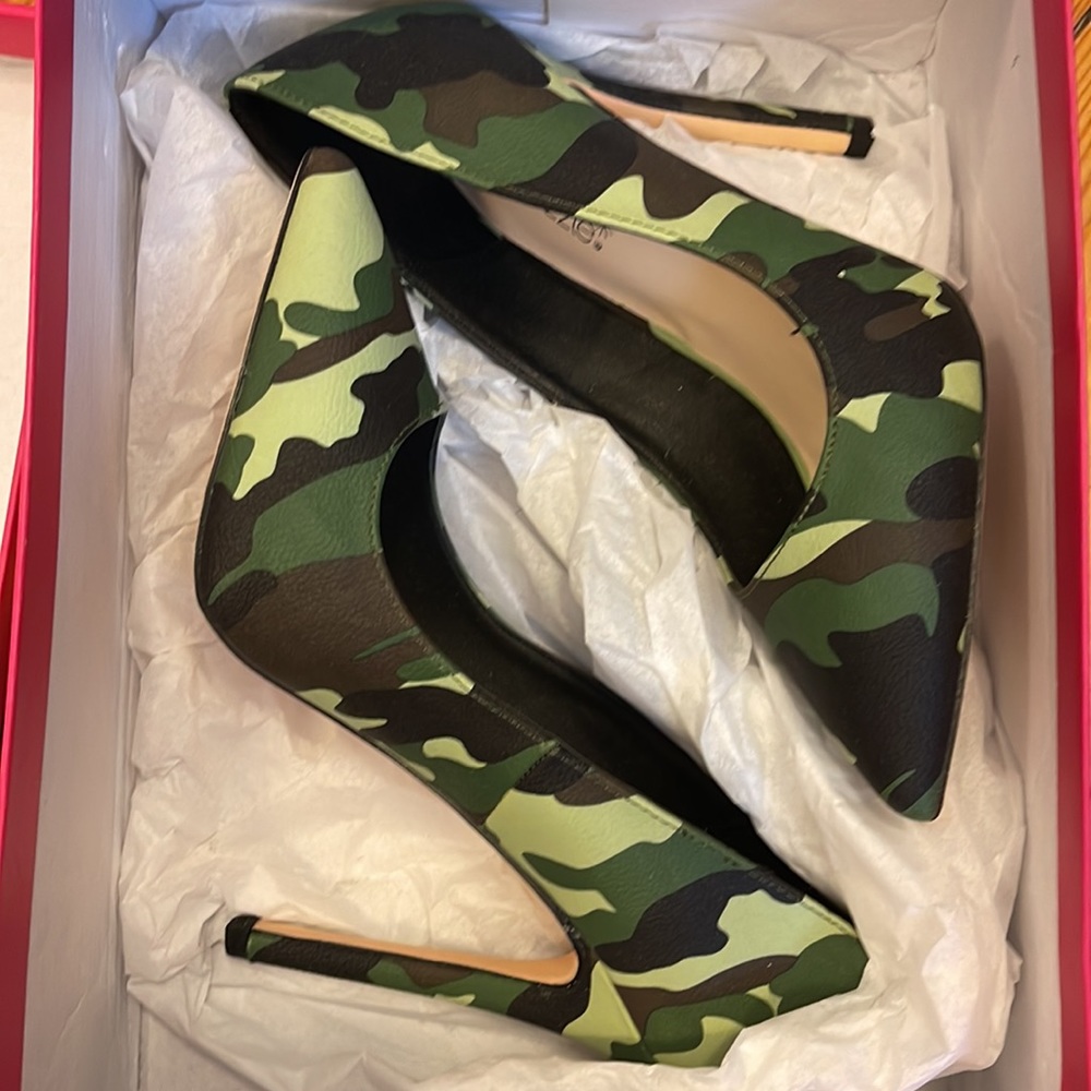 Camouflage Heels